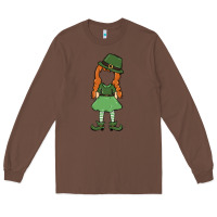 Chestnut leprechaun girl faceless Long Sleeve Tee - MaliasSmallBusiness
