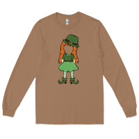 Toasted Coconut leprechaun girl faceless Long Sleeve Tee - MaliasSmallBusiness