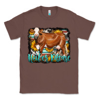 Chestnut Western Heifer Please Simmental Cow Classic Tee - LillyAllenDesigns