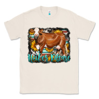 Natural Western Heifer Please Simmental Cow Classic Tee - LillyAllenDesigns