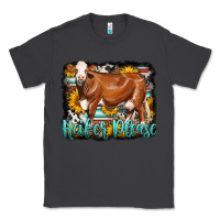 Smoke Western Heifer Please Simmental Cow Classic Tee - LillyAllenDesigns