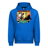 Cobalt Not today Heifer Urban Hoodie - HowdyJamesFarm