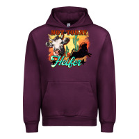 Mauve Wine Not today Heifer Urban Hoodie - HowdyJamesFarm