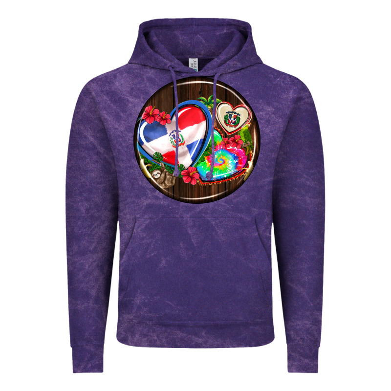 Dominican Republic Coasters Vintage Hoodie by AdoDesignShop | Teevron