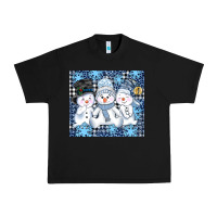 Black snowman tumbler Urban Heavy Tee - AdoDesignShop