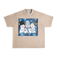 French Oak snowman tumbler Urban Heavy Tee - AdoDesignShop
