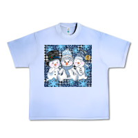 Grape Ice snowman tumbler Urban Heavy Tee - AdoDesignShop