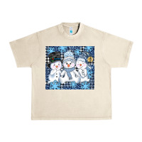 Sandshell snowman tumbler Urban Heavy Tee - AdoDesignShop