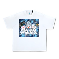 White snowman tumbler Urban Heavy Tee - AdoDesignShop