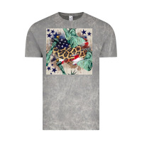 Cloud Rock statue of liberty leopard Vintage Tee - BundleAndBundleShop