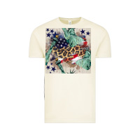 Vintage Arctic statue of liberty leopard Vintage Tee - BundleAndBundleShop