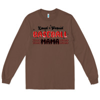 Chestnut loud and proud baseball mama Long Sleeve Tee - MaliasSmallBusiness