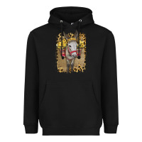 Black Donkey With Sunflowers Heavyweight Hoodie - Bettercallsaul