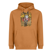 Meerkat Donkey With Sunflowers Heavyweight Hoodie - Bettercallsaul