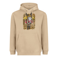 Mushroom Donkey With Sunflowers Heavyweight Hoodie - Bettercallsaul