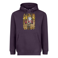 Plum Donkey With Sunflowers Heavyweight Hoodie - Bettercallsaul