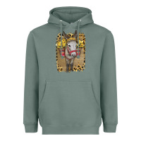 Sage Donkey With Sunflowers Heavyweight Hoodie - Bettercallsaul