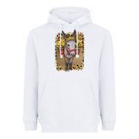 White Donkey With Sunflowers Heavyweight Hoodie - Bettercallsaul