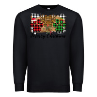 Black Merry Christmas Paws Premium Sweatshirt - Bettercallsaul