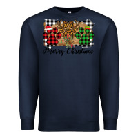 Navy Merry Christmas Paws Premium Sweatshirt - Bettercallsaul