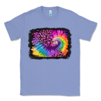 Colony Blue tie dye leopard glitter background Classic Tee - Jasminsmagicworld