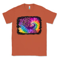 Copper tie dye leopard glitter background Classic Tee - Jasminsmagicworld
