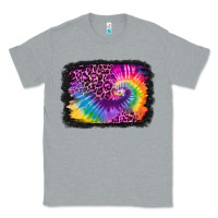 Heather Grey tie dye leopard glitter background Classic Tee - Jasminsmagicworld