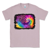 Lilac tie dye leopard glitter background Classic Tee - Jasminsmagicworld