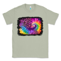 Matcha tie dye leopard glitter background Classic Tee - Jasminsmagicworld