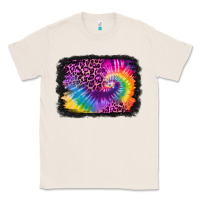 Natural tie dye leopard glitter background Classic Tee - Jasminsmagicworld
