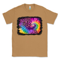 Toasted Coconut tie dye leopard glitter background Classic Tee - Jasminsmagicworld