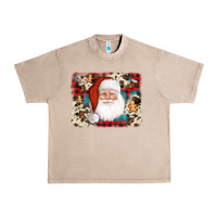 French Oak cowhide santa cookie socks background Urban Heavy Tee - AdoDesignShop