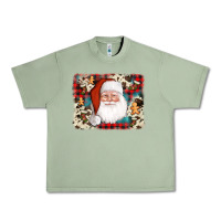 Oil Green cowhide santa cookie socks background Urban Heavy Tee - AdoDesignShop