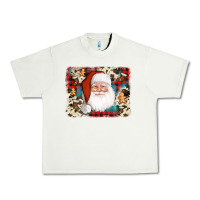 Pistachio cowhide santa cookie socks background Urban Heavy Tee - AdoDesignShop