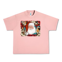 Salmon cowhide santa cookie socks background Urban Heavy Tee - AdoDesignShop