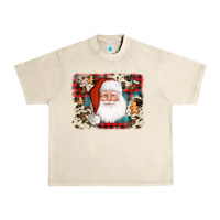 Sandshell cowhide santa cookie socks background Urban Heavy Tee - AdoDesignShop