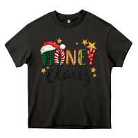 Honey Claus Christmas Heavy Core Tee | Teevron