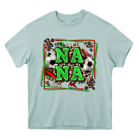 Arona soccer nana with leopard Heavy Core Tee - Zillion Design Studio