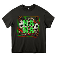 Asphalt soccer nana with leopard Heavy Core Tee - Zillion Design Studio
