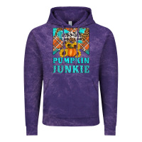 Cloud Purple pumpkin junkie Vintage Hoodie - Artiststas