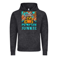Vintage Black pumpkin junkie Vintage Hoodie - Artiststas