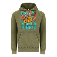 Vintage Olive pumpkin junkie Vintage Hoodie - Artiststas