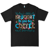 Black today's attitude brought to you by coffee and sarc Premium Tee - Zillion Design Studio