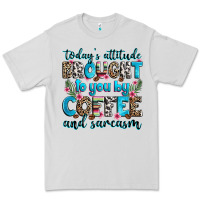 Dove Grey today's attitude brought to you by coffee and sarc Premium Tee - Zillion Design Studio