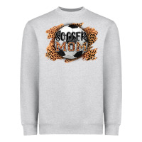 Heather Grey soccer mom Heavyweight Sweatshirt - AdoDesignShop