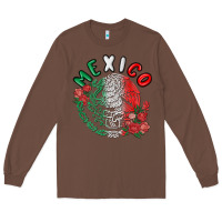 Chestnut mexico Long Sleeve Tee - MaliasSmallBusiness