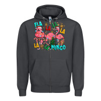 Smoke christmas fla la la la la mingo Zipper Hoodie - MaliasSmallBusiness