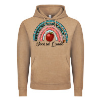 Vintage Coffee second grade rainbow Vintage Hoodie - RanaPortraitStore