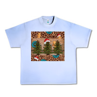 Grape Ice Christmas trees leopard Urban Heavy Tee - AdoDesignShop