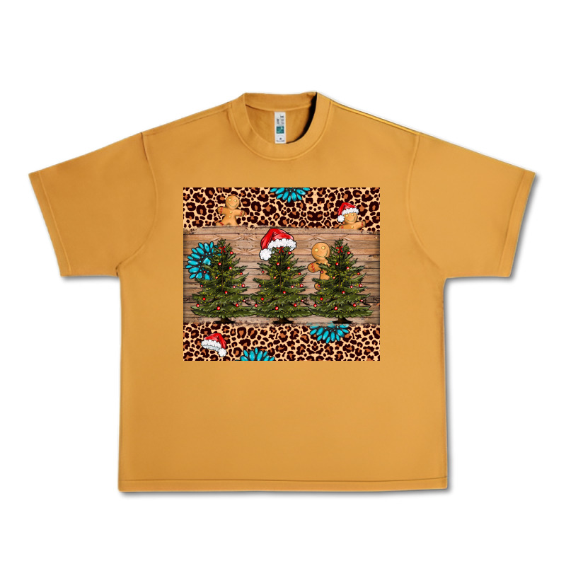Christmas Trees Leopard Urban Heavy Tee by AdoDesignShop | Teevron